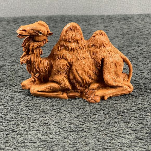 VTG 4 Fontanini Roman Italy Depose Xmas Nativity Animals Camel Cow Donkey Bull - Picture 9 of 16